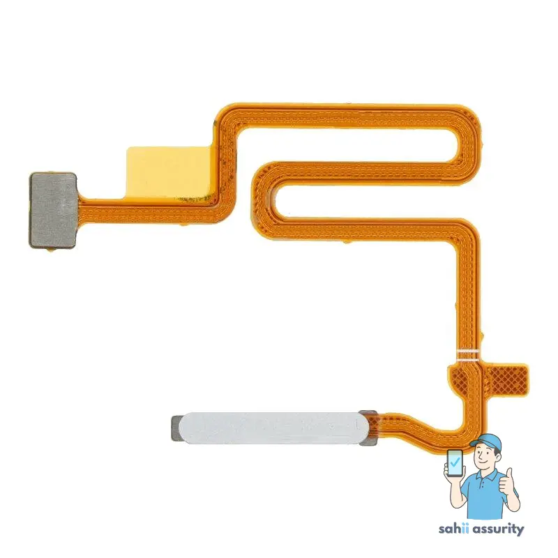Fingerprint Sensor with Flex Cable for Oppo A74 5G White